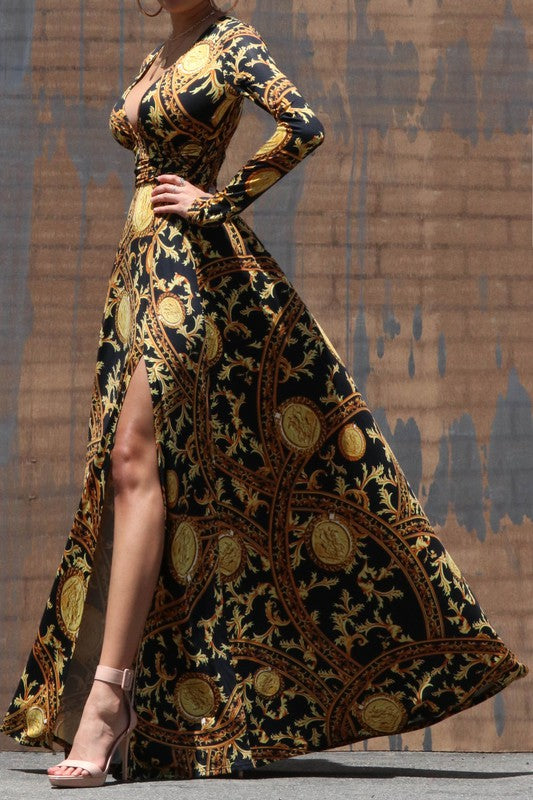 Britt Hi-Slit Maxi