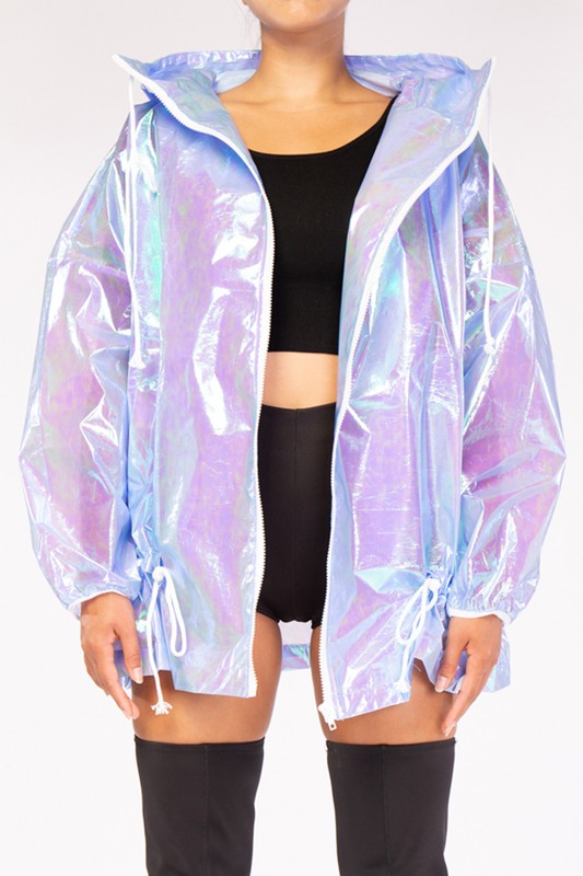 Sana Hologram Windbreaker