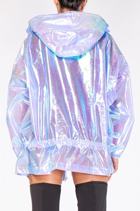 Sana Hologram Windbreaker