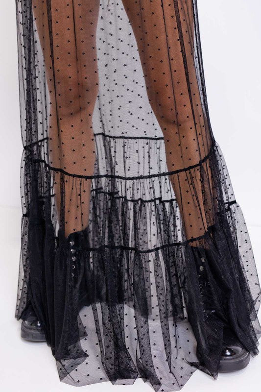 Valencia Sheer Maxi Dress