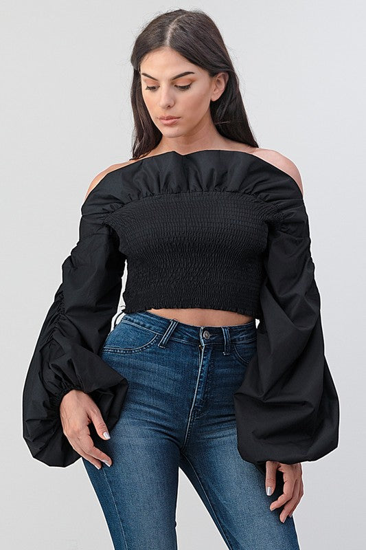 Jazz Puff Sleeve Top