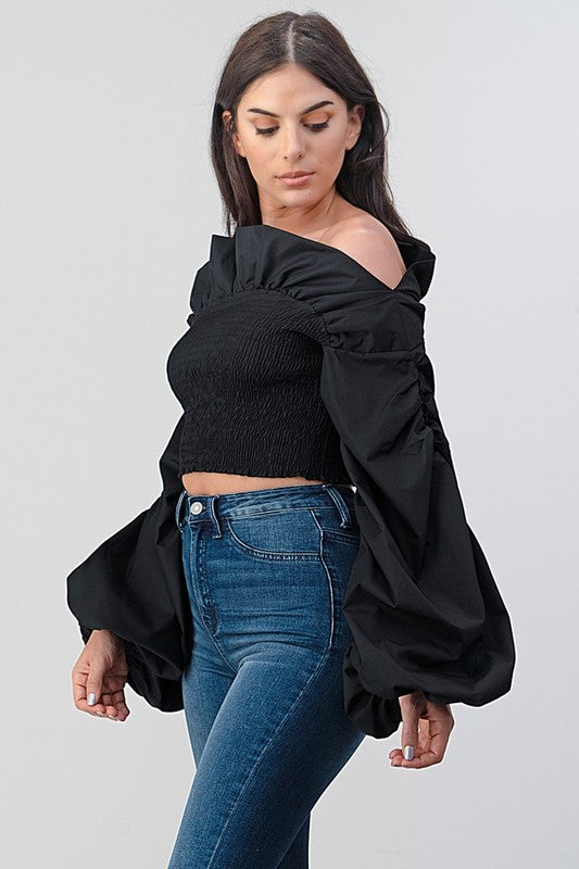 Jazz Puff Sleeve Top