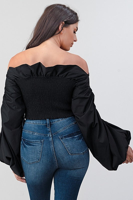 Jazz Puff Sleeve Top